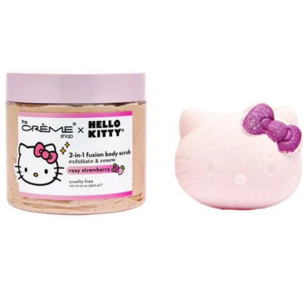 The.Creme Shop x Hello Kitty Silky Skin Spa Set 🎀🌸